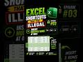 Episode # 3: Insert Multiple Rows at Once | Series: Excel Shortcuts that feel illegel