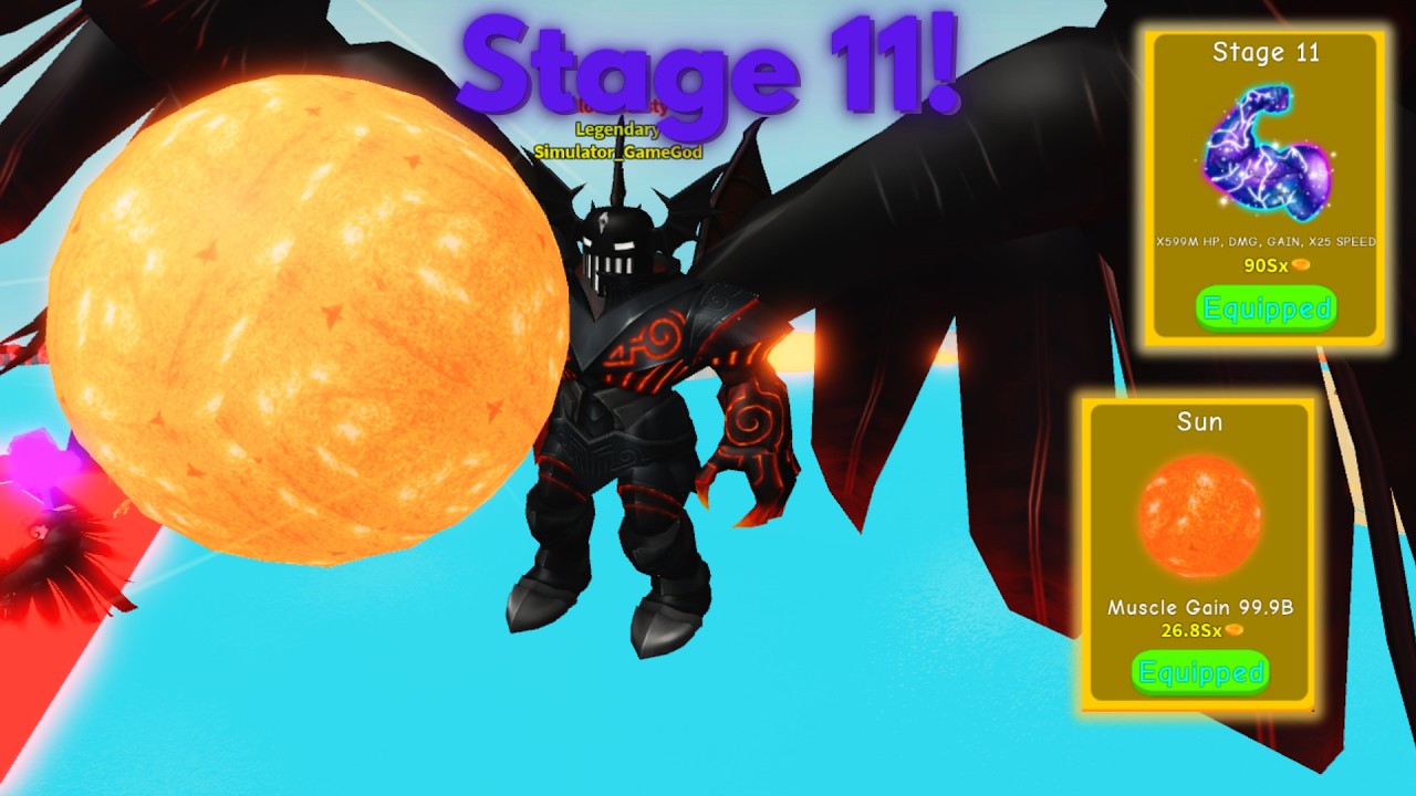 I Got Stage 11 & Grand Duke Transform - No Limit Lifting Simulator!
