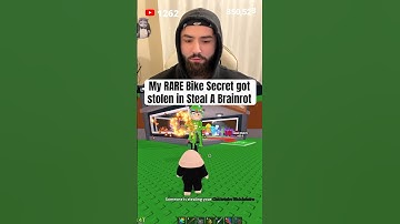 My RARE Bike Secret got STOLEN in Steal A Brainrot
