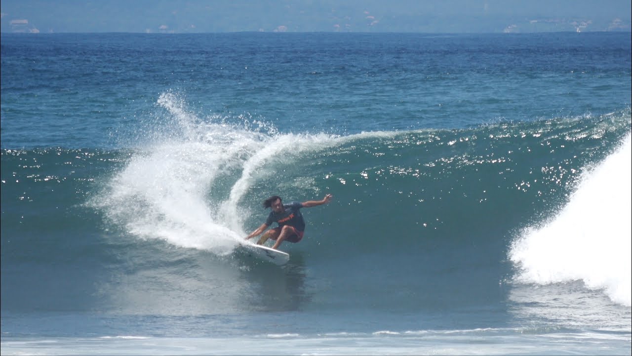 MARLON GERBER SURFING BALI 5'4" YOSHI UEDA TWINFIN YouTube