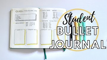 HOW TO BULLET JOURNAL FOR STUDENTS: Best Tips For Setting Up Student Bullet Journal | CREATEWITHCAIT