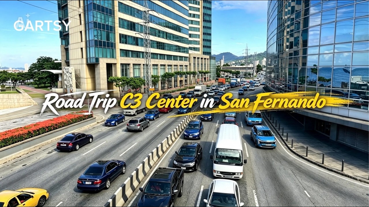 Road trip from Woodbrook Port of Spain to C3 Centre Area in San