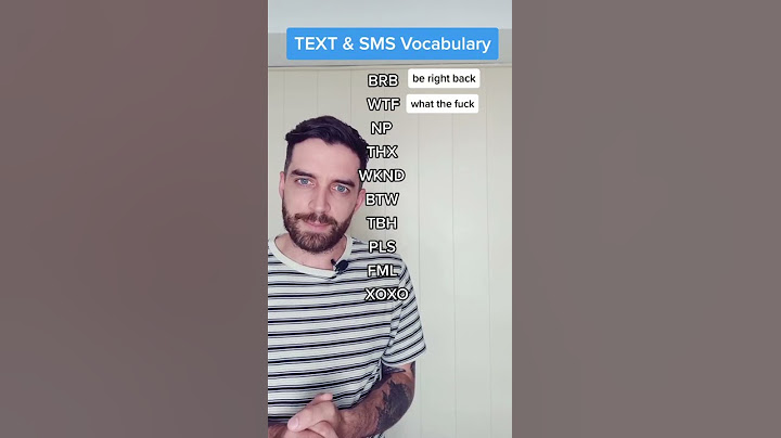 Most popular text abbreviations in English