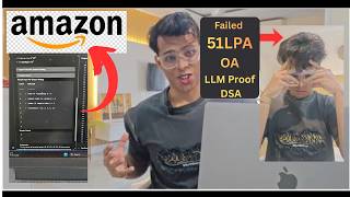Amazon SDE1 OA(₹51 Lakhs CTC) – LLM-Proof DSA Question | Solved by SDE @ Amazon | Feb 2026