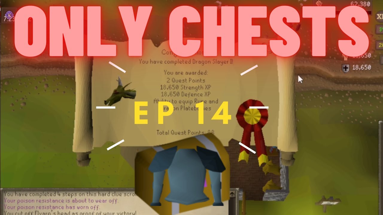 MASSIVE Hard Clue Upgrades! Only Chests Snowflake Ironman Ep. 14