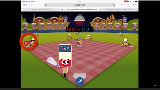 How to hit a triple in Google Baseball ⚾️🧢
