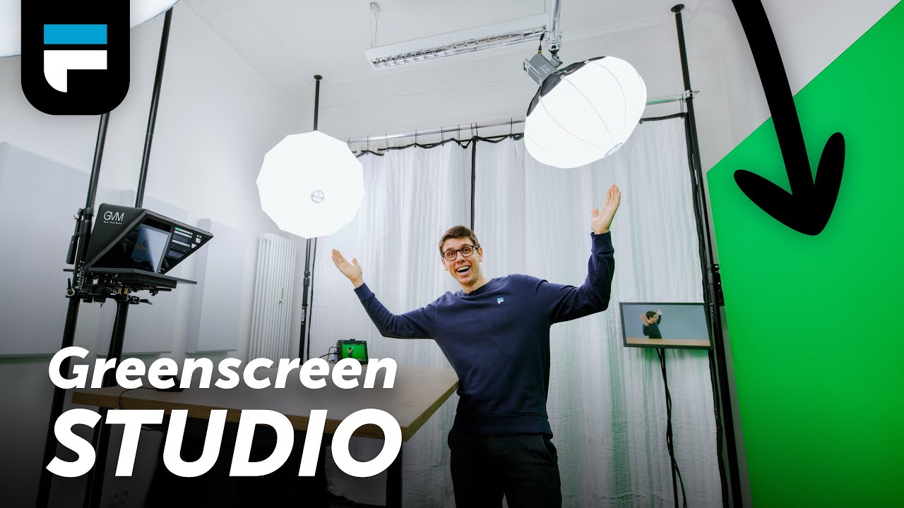 Greenscreen richtig ausleuchten – Alles, was Du wissen musst! Tutorial deutsch
