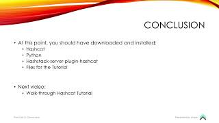 Celebrity Hashcat Tutorial - Part 2/3: Installing Software and Tools Wealth