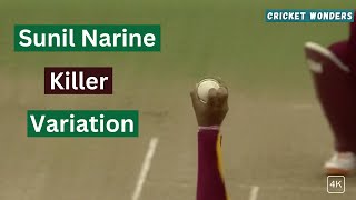 Sunil Narine Most Dazzling Bowling | Dangerous spin vs Australia