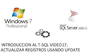T-SQL, Actualizar los registros de una tabla usando clausula UPDATE - Vídeo 17