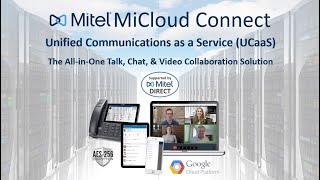 Mitel's MiCloud Connect Unified Communications Talk, Chat, & Video App Overview