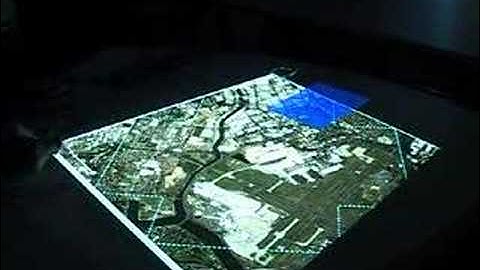 Cruiser Tabletop Surface Interface - Google Maps and Flick