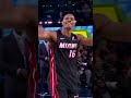 Keshad with the reverse slam 🔥 #nba #miamiheat #slamdunk