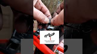 How to fit a Shimano quick link  Explained in 60 seconds #shorts