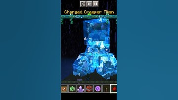 Charged Creeper titan | no mods!