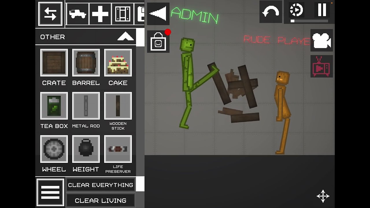 POV admin sees rude player in gtag