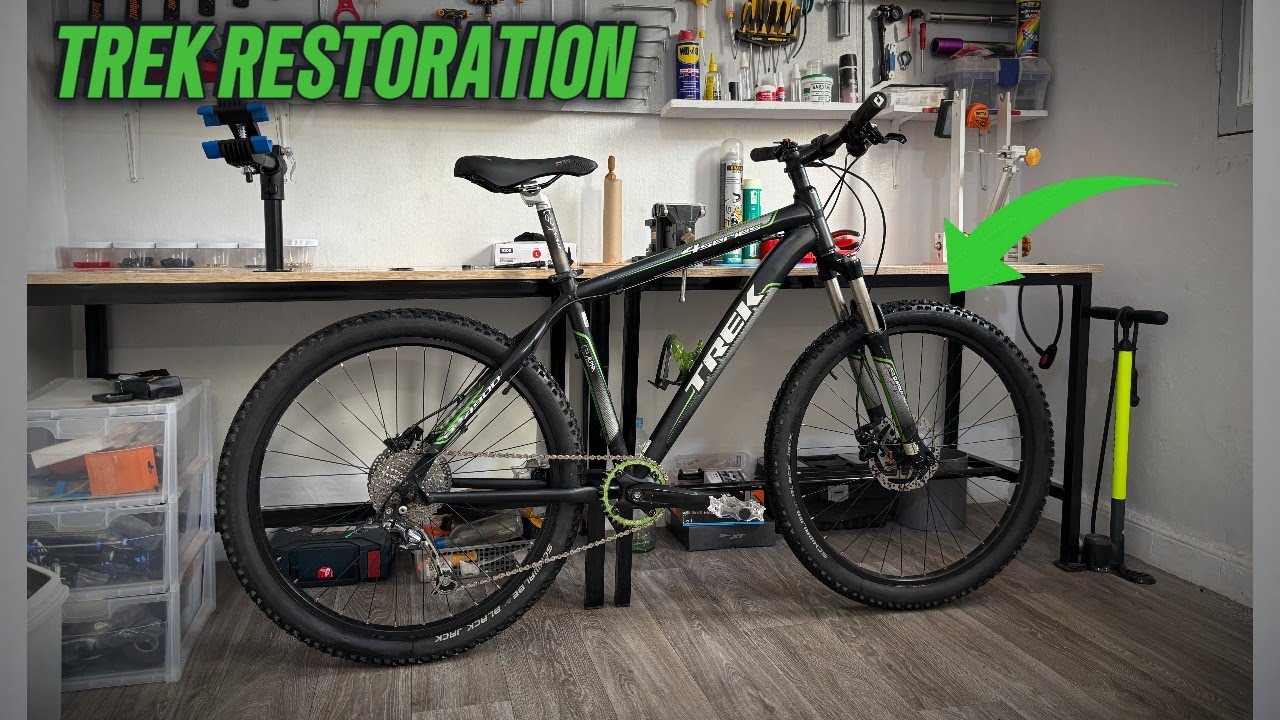 Restoring a Neglected Trek Mountain Bike from Scratch
