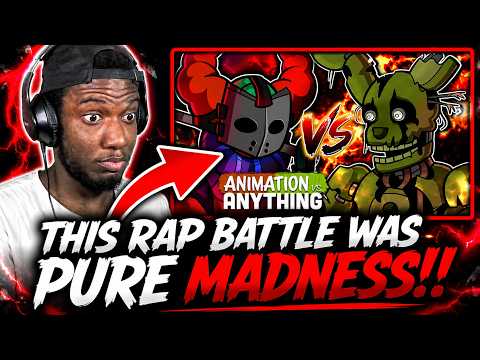 Tricky vs Springtrap: THE CRAZIEST RAP BATTLE REACTION!
