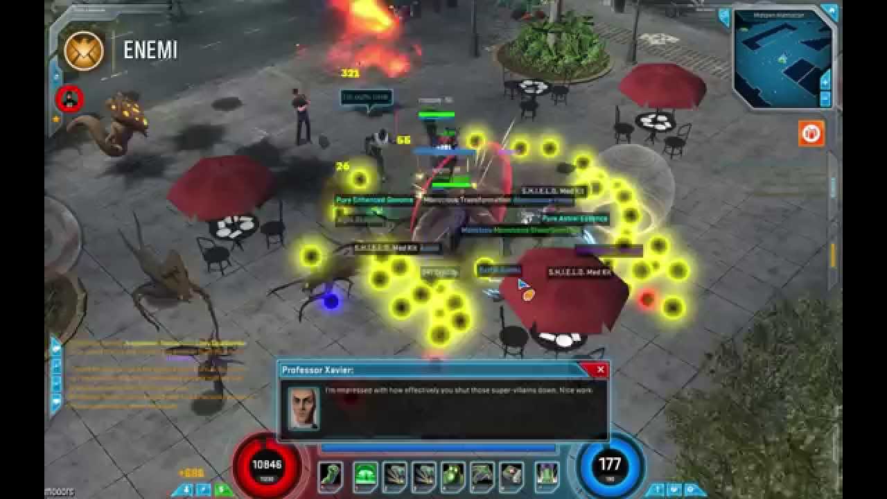 Hulk Marvel Heroes Damage 800k - 1000k dps ONEHIT everything !