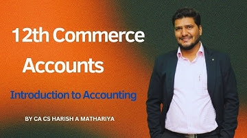 Chapter 1 Lecture - 11 Introduction to Accounting