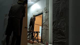 Mengecat Kusen Pintu Woodworking Nina Taristiana