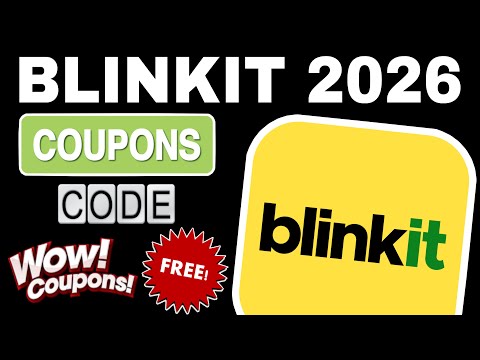 🛒 Blinkit Coupon Code Today 2026 ⚡ Instant Grocery Discounts & Fast Deals 💸
