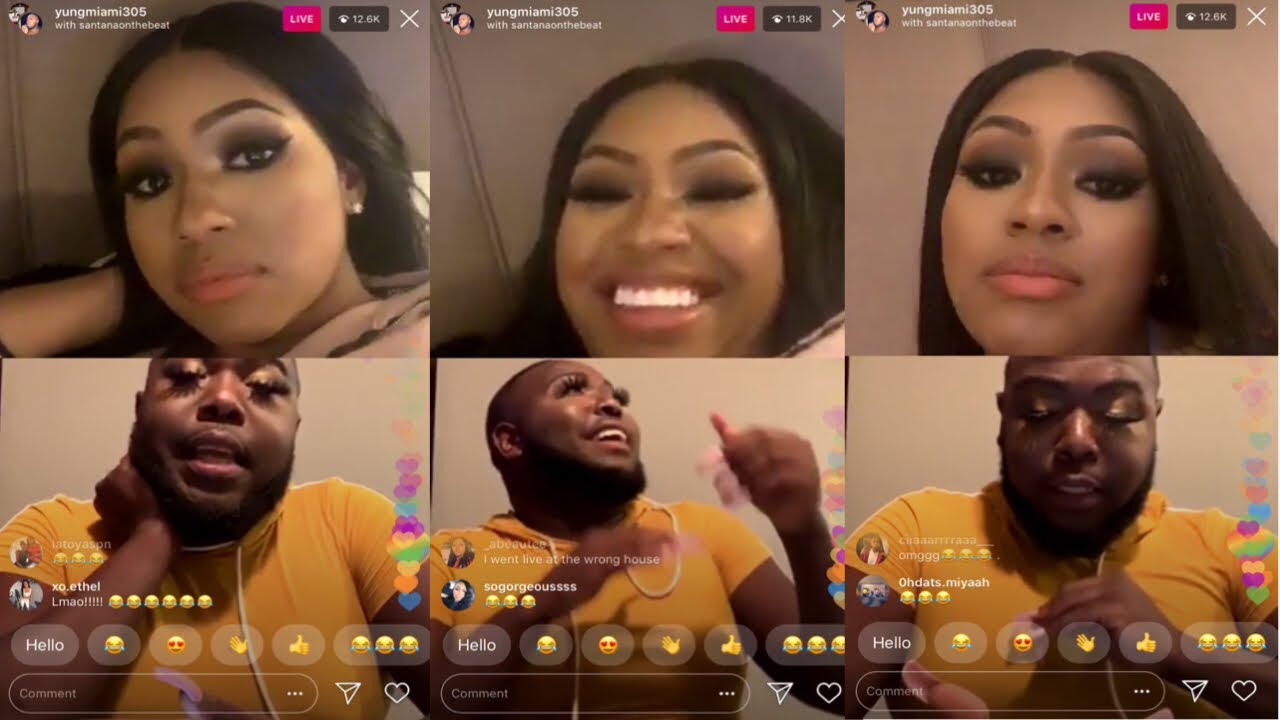 YungMiami & Santana On Instagram Live: Must Watch 😂