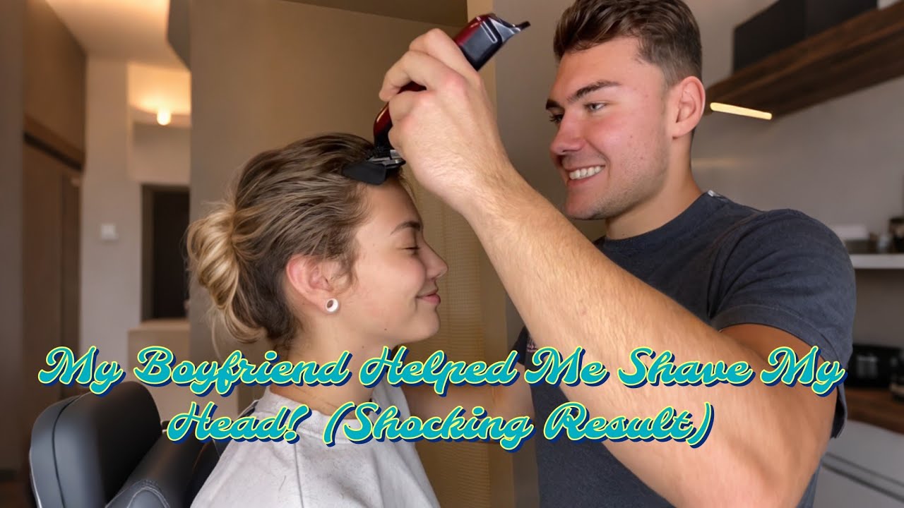 Мой парень помог мне побрить голову! (Шокирующий результат)