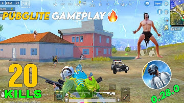 20 KILLS 🥶 PUBG LITE COMEBACK GAMEPLAY with NEW UPDATE 0.28.0 FULL RUSH INTENSE FIGHT 🔥- IFS JEET