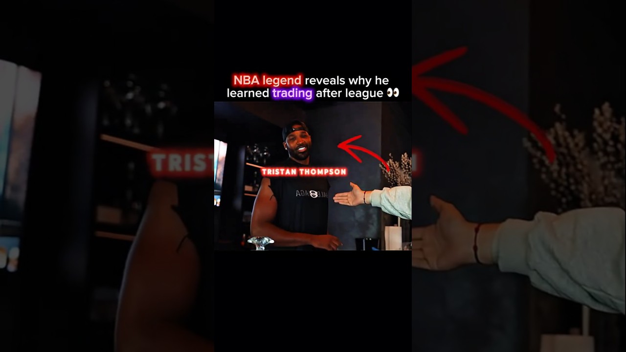 NBA legend learns trading?👀 Follow 