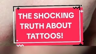 The shocking truth about tattoos. #tattoos #tattooink #tattooing #tattoo #gettingink #inked #love