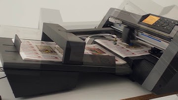 iMark Die Cutting Machine Creating Labels | DBC Group Ireland