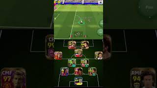 3-2-2-3 best formation for long ball counter attack goal #pes #efootball #shorts