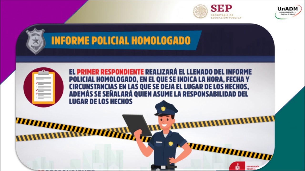 EL INFORME POLICIAL HOMOLOGADO - YouTube