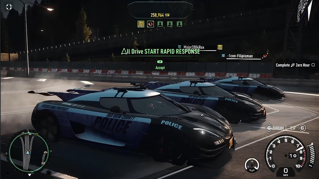 Friends on Patrol – Koenigsegg One:1 | Rapid Response - Need for Speed Rivals