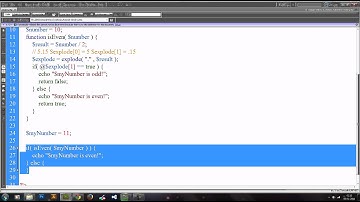 PHP Basics Tutorial 3 - Functions