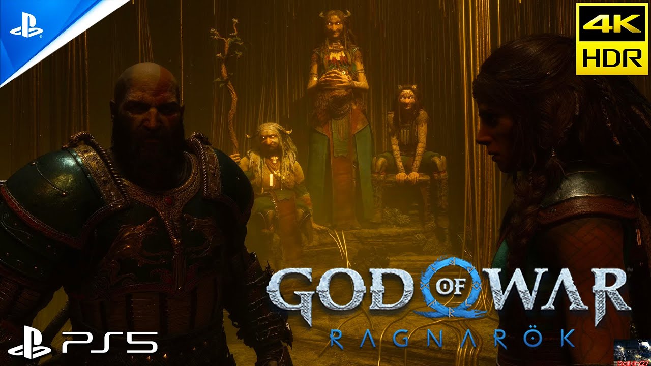God of War Ragnarok - #24: The Norns Urd, Verdandi and Skuld [No Commentary] | PS5 4k HDR 60fps
