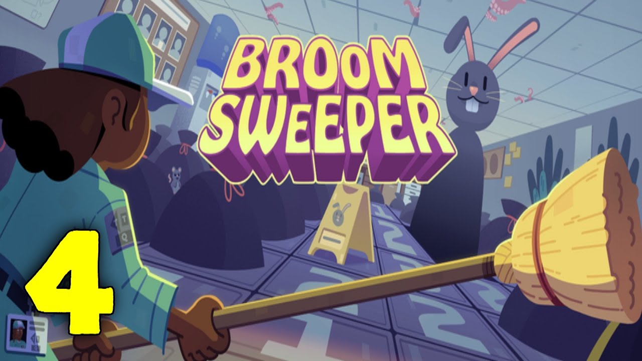 BroomSweeper Walkthrough Part 4 - 2nd Floor | No Commentary
