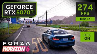RTX 5070 Ti on Forza Horizon 6 | 1080p, 1440p, 4K with NVIDIA DLSS 4.5!