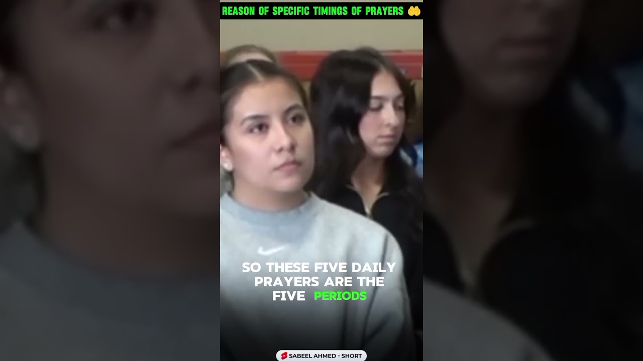 Reason of specific timings of the prayers   | Dr. Sabeel Ahmed