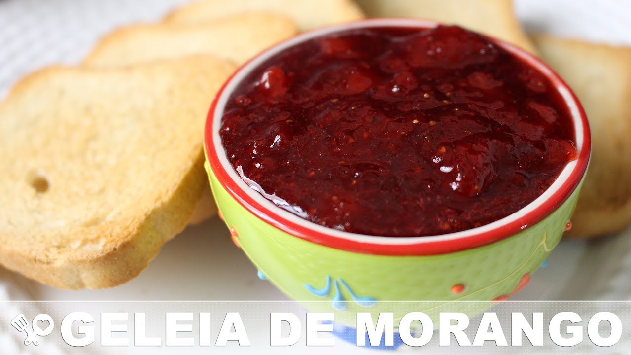 Geleia De Morango Caseira Receitas Que Amo Youtube