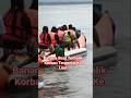 Babana Boat Terbalik, Korban terpental Ke Laut Lepas #edisilebaran #playinggames #bananaboat #sea