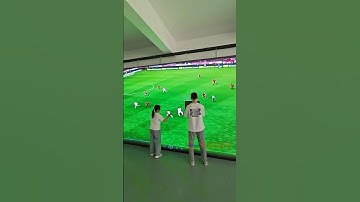 Go ahead, hit it hard — our LED screen can take it! #yuchip #leddisplay #ledscreens #football