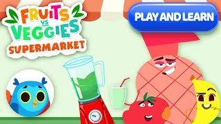 Shopping Game For Kids - Play & Learn With Paolo | Supermarket Fruits Vs Veggies | Kinsane Games screenshot 5