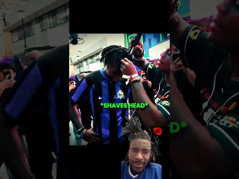  يقص شعر أحد المشجعين بعد خسارته السباق اشترك  مشجعين قص شعر