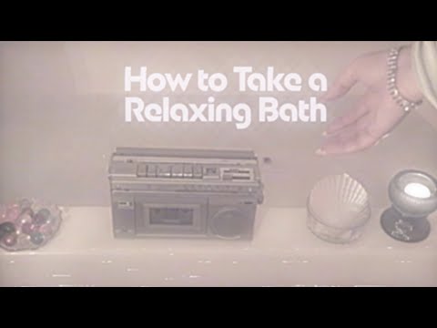 ASMR 🛁 Tips For A Relaxing Bath 📼 90s Instructional VHS Roleplay