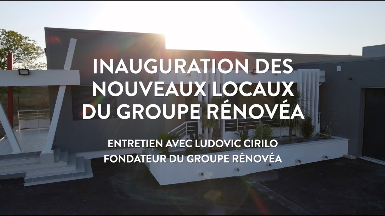 Inauguration des nouveaux locaux de Rénovéa Groupe à Alès : entretien avec Ludovic Cirilo