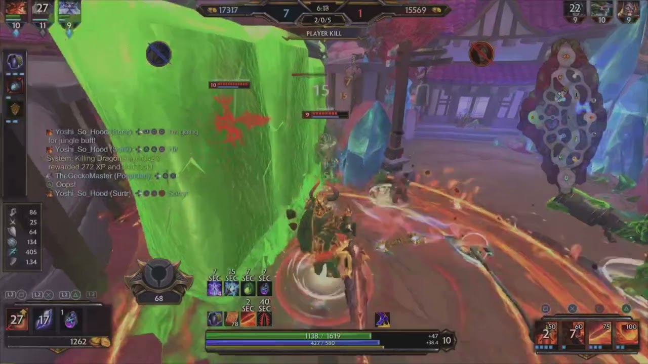 Triple Feature Joust with Surtr:Smite