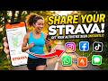 How to Share a Strava Activity | Send Workout via WhatsApp, Link & More