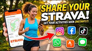 How to Share a Strava Activity  | Send Workout via WhatsApp, Link &amp; More